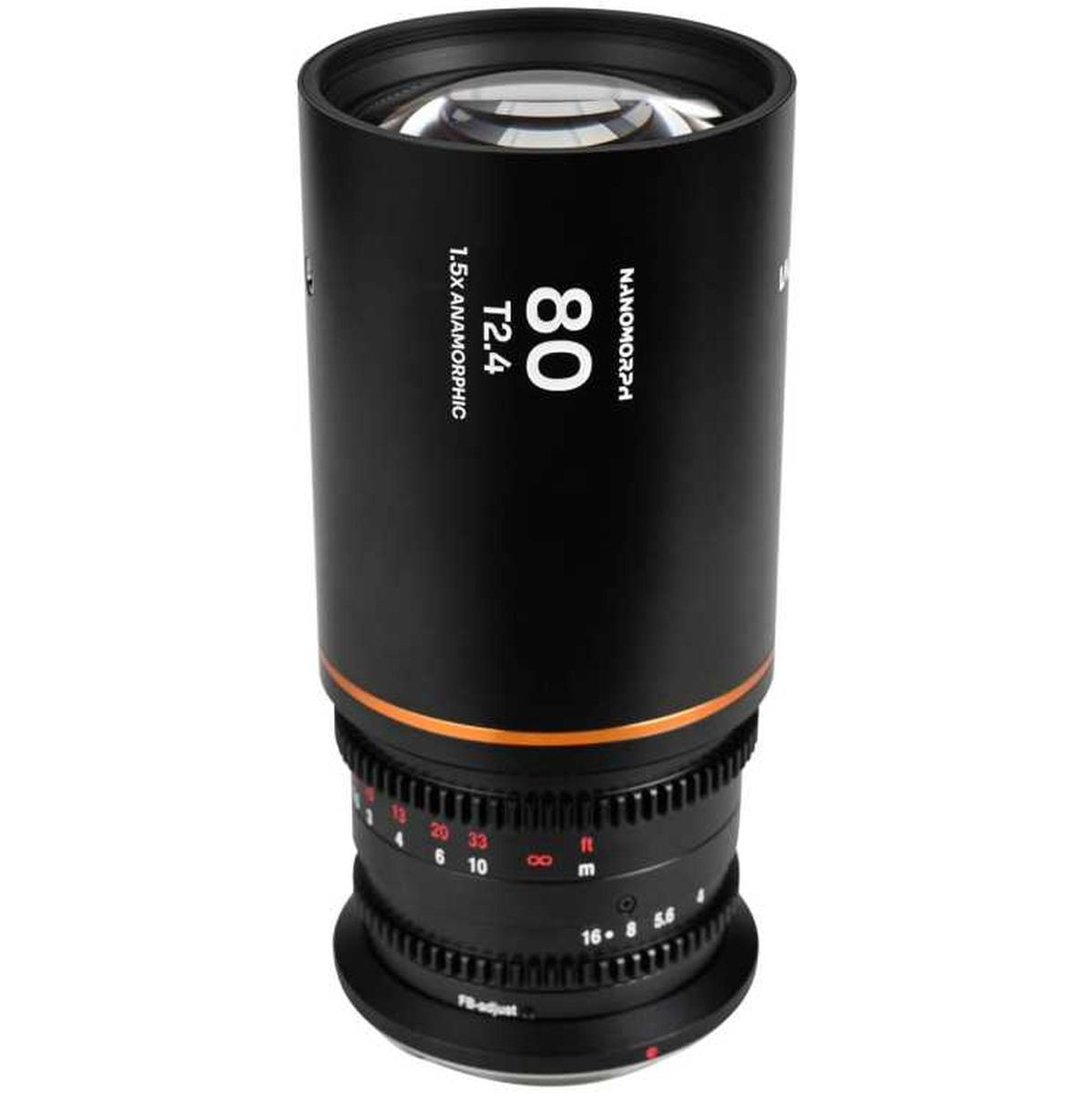 Laowa Nanomorph 80mm T2.4 1.5X S35 (Amber) Canon RF (Lao-80-