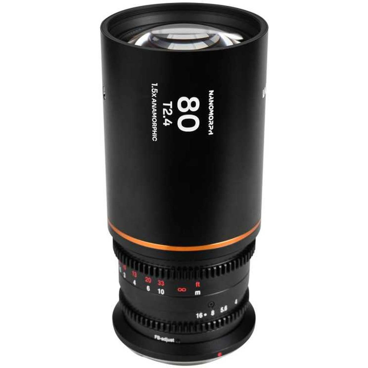 Laowa Nanomorph 80mm T2.4 1.5X S35 (Amber) Canon RF (Lao-80-