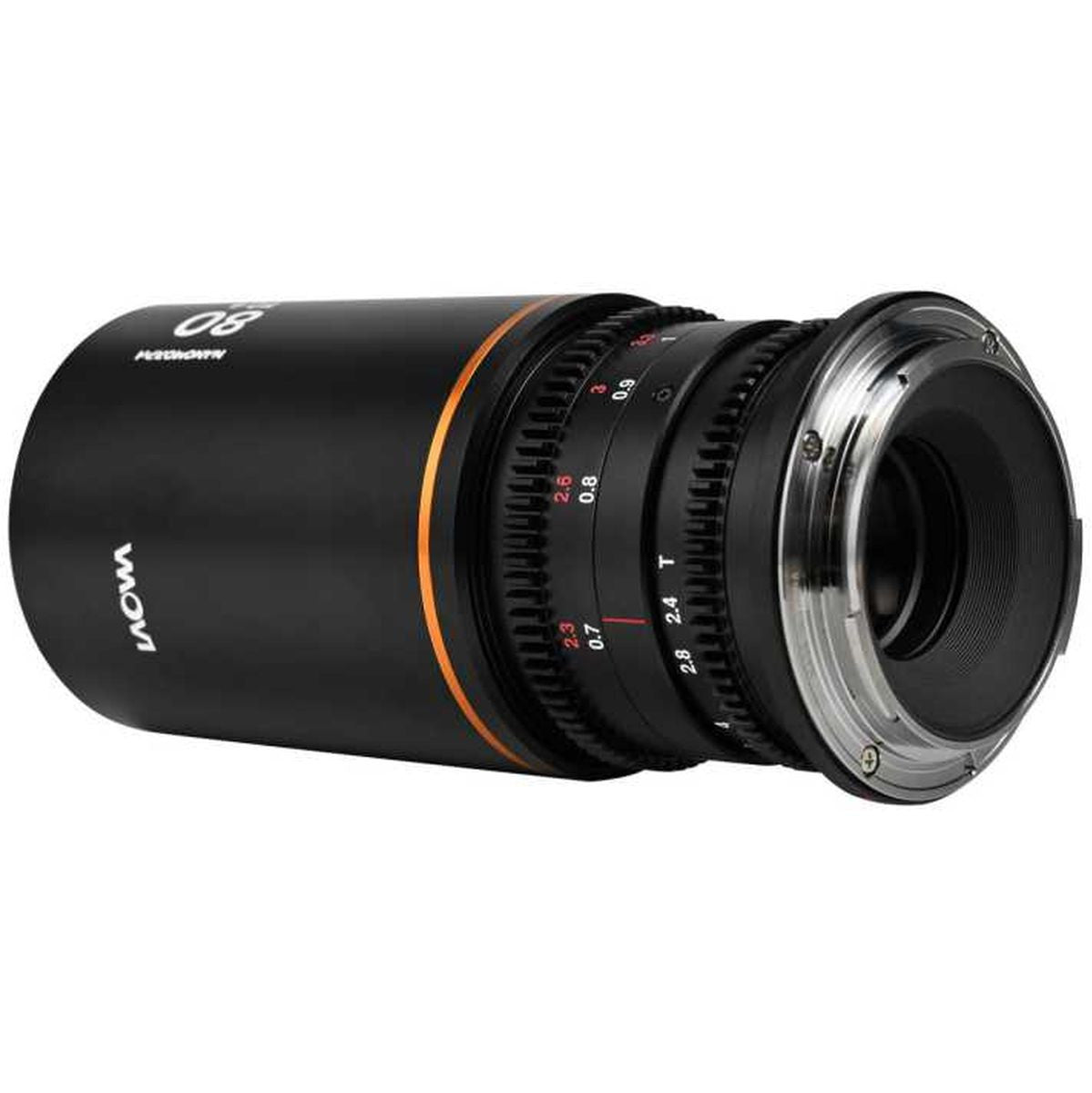 Laowa Nanomorph 80mm T2.4 1.5X S35 (Amber) Canon RF (Lao-80-