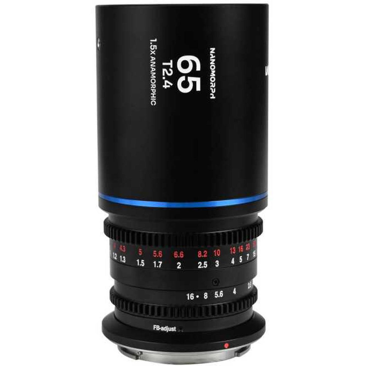 Laowa Nanomorph 65mm T2.4 1.5X S35 (Blue) Fuji X (Lao-65-FX-