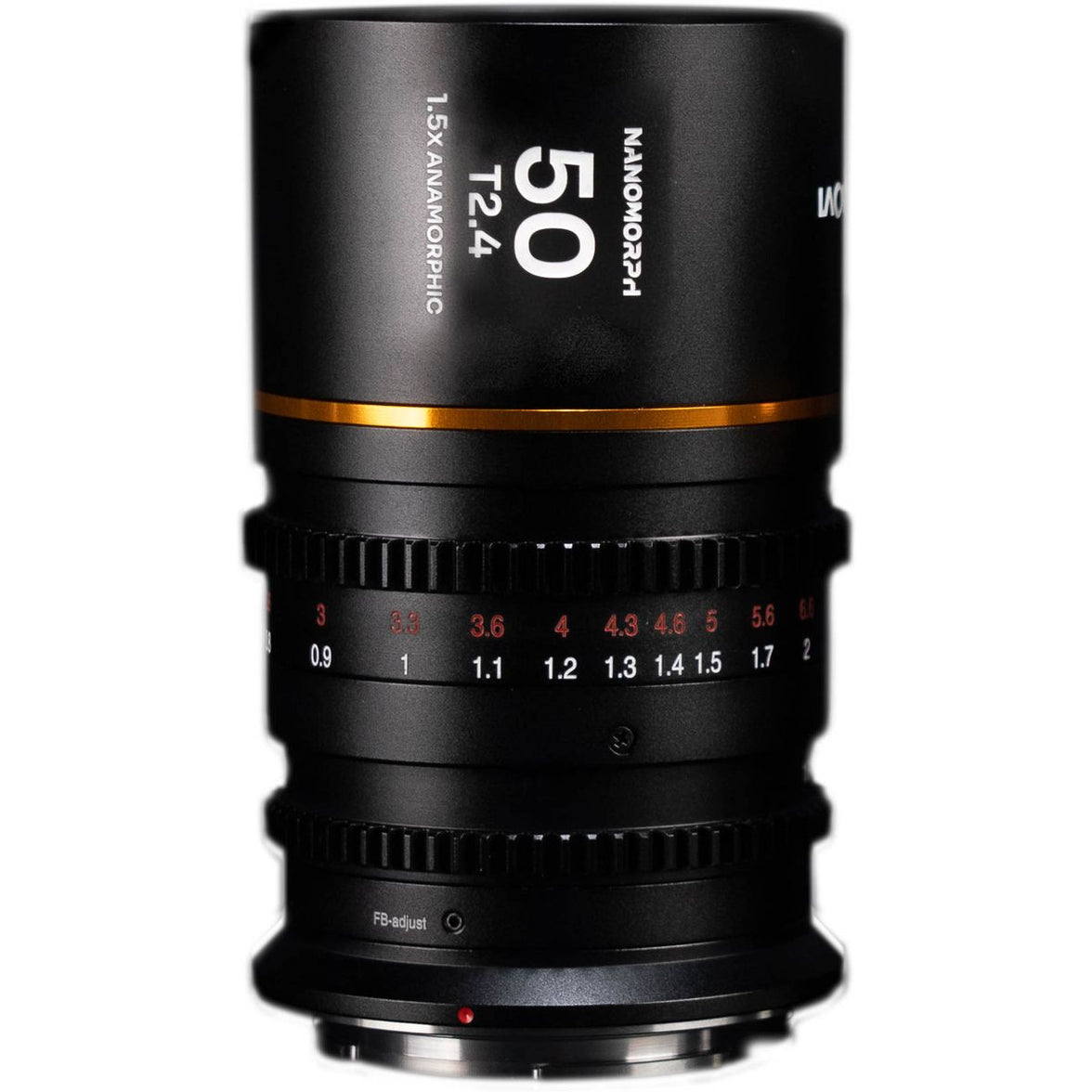 Laowa Nanomorph 50mm T2.4 1.5X S35 (Amber) (Cine) Canon RF