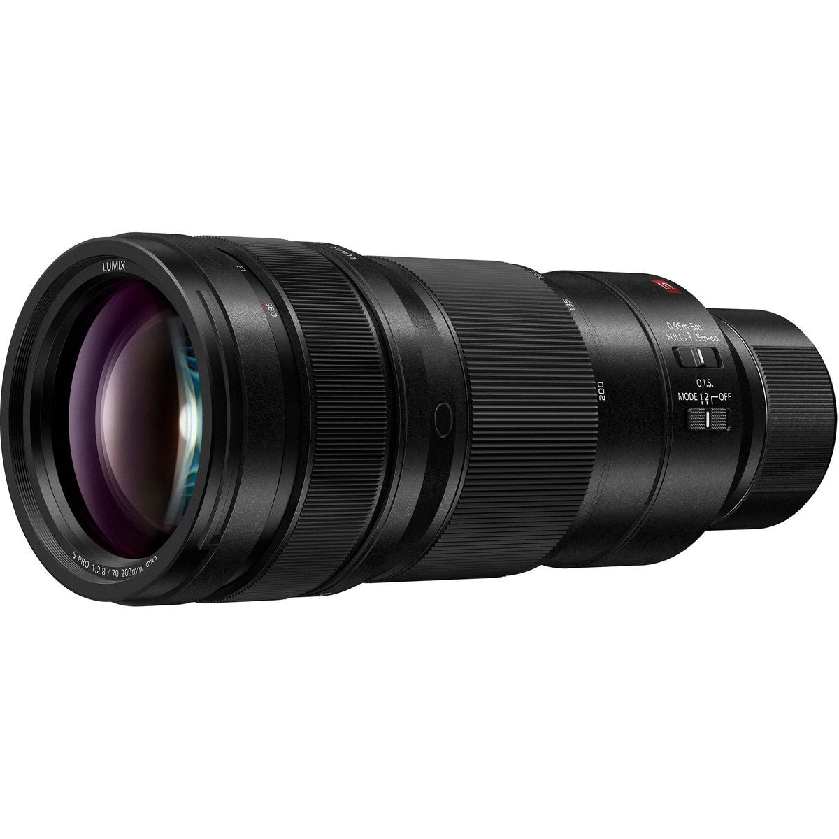 Panasonic LUMIX S Pro 70-200mm f/2.8 L-Mount Black