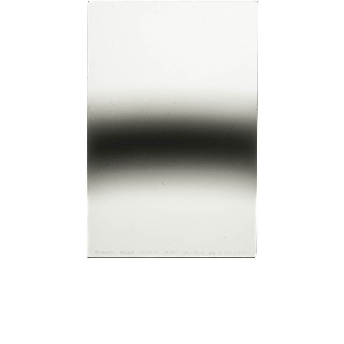 Benro Master Glass Filter 100x150mm Center-Edged GND8 (0.9)