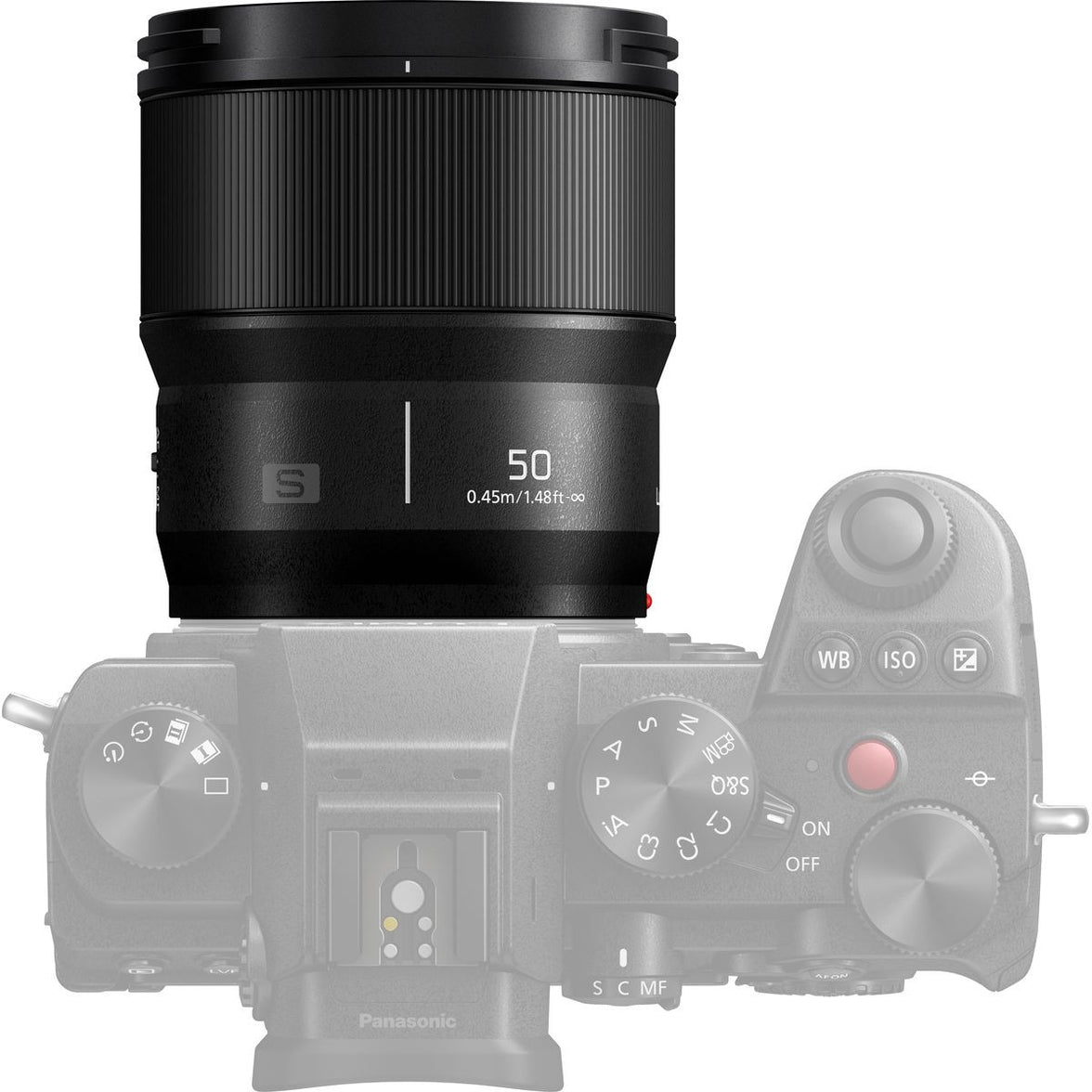 Panasonic LUMIX S 50mm f/1.8 L-Mount Black