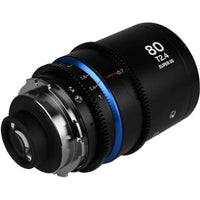 Laowa Nanomorph 80mm T2.4 1.5X S35 (Blue) PL-EF (Lao-80-PL-B
