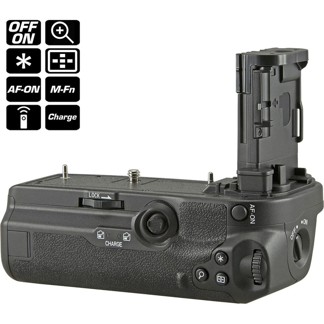 Jupio Battery Grip For Canon EOS R5 (C) / R6 (BG-R10) + 2.4 