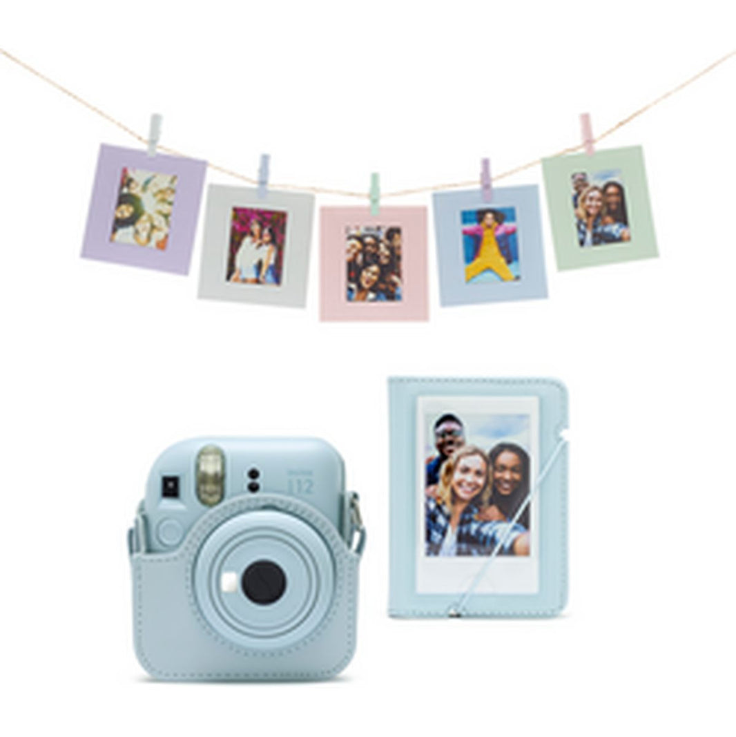 Fuji Instax Mini 12 Accessoirekit Pastel Blue