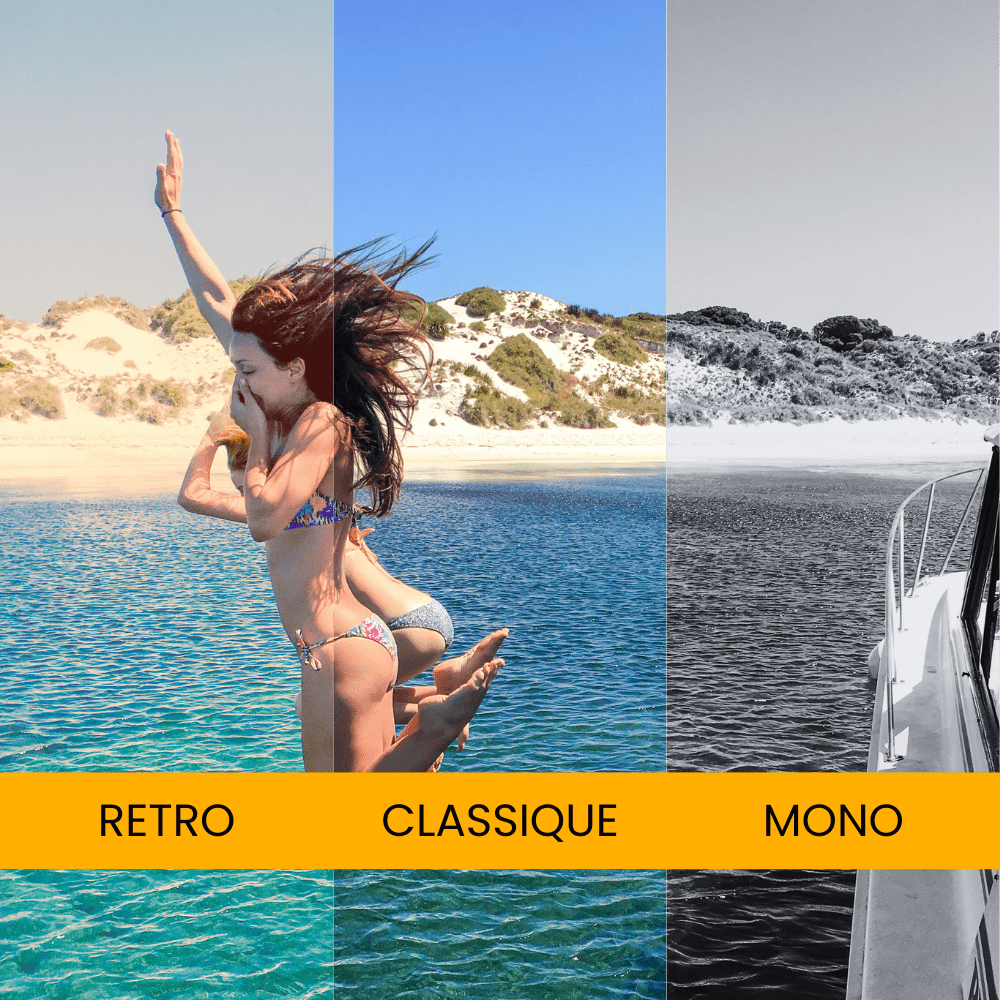 TimeLens Camera Blauw