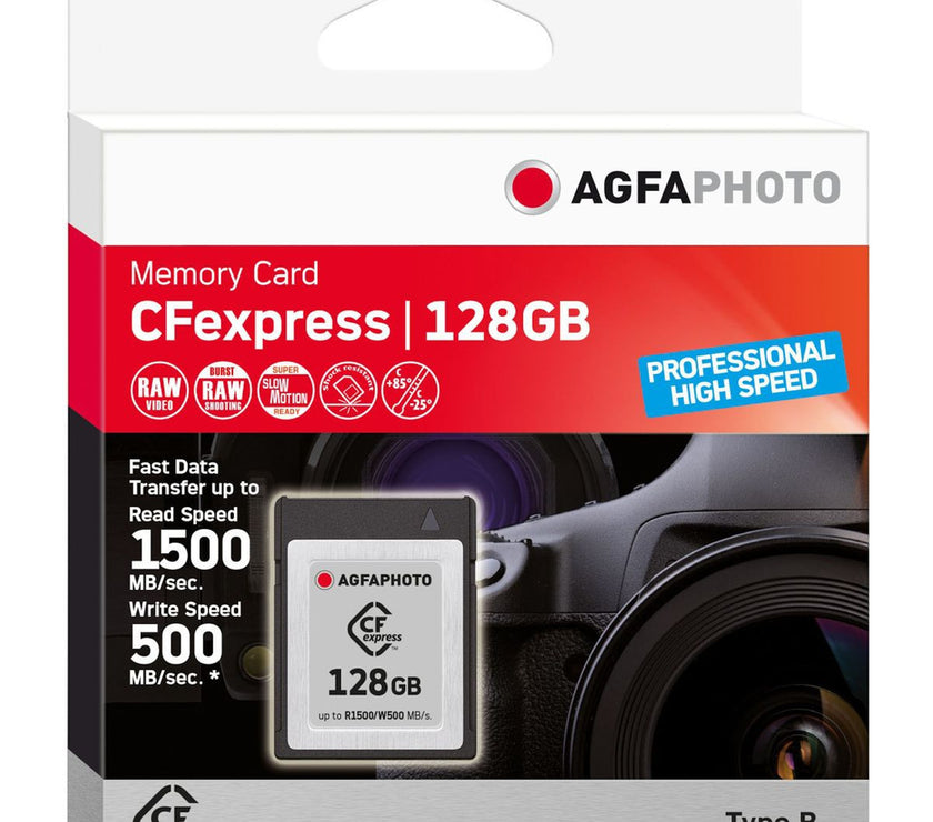 Agfa Photo CFexpress 128 GB Professional High Speed