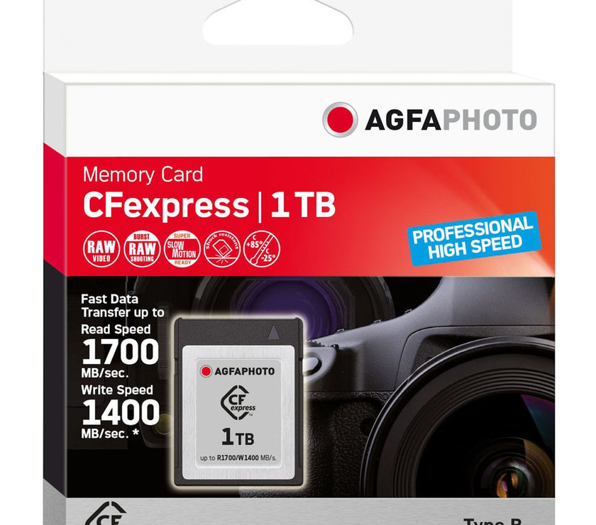 Agfa Photo CFexpress 1 TB Professional High Speed