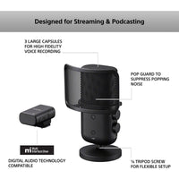 Sony ECM-S1 Wireless Streaming Microphone
