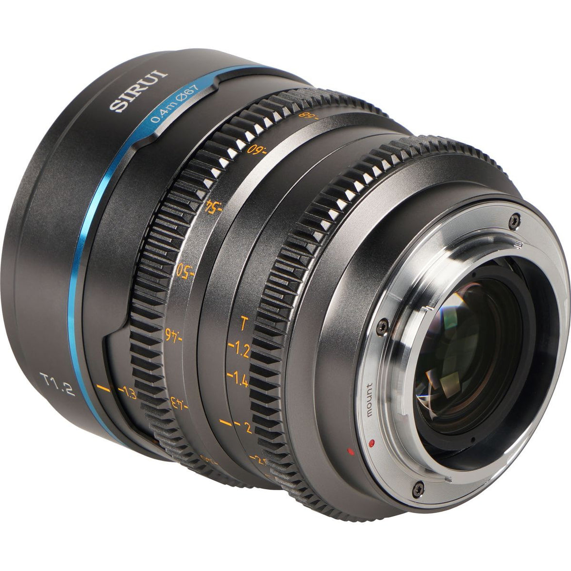 Sirui Nightwalker 24mm T1.2 S35 MF Cine Lens X-Mount Gun Gre