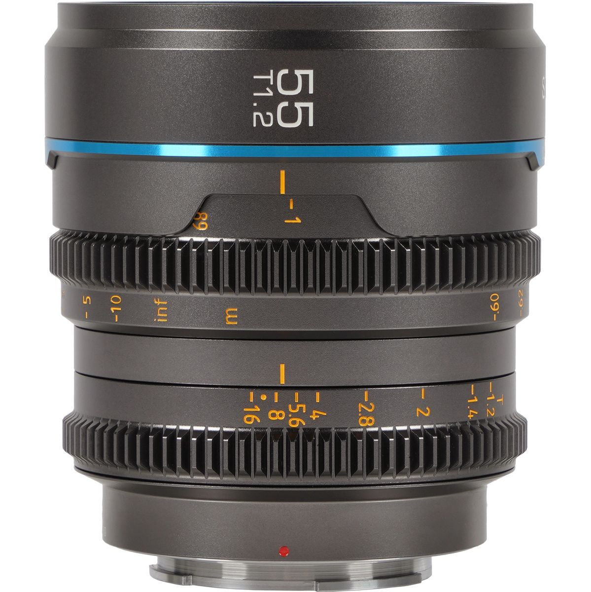 Sirui Nightwalker 55mm T1.2 S35 MF Cine Lens X-Mount Gun Gre