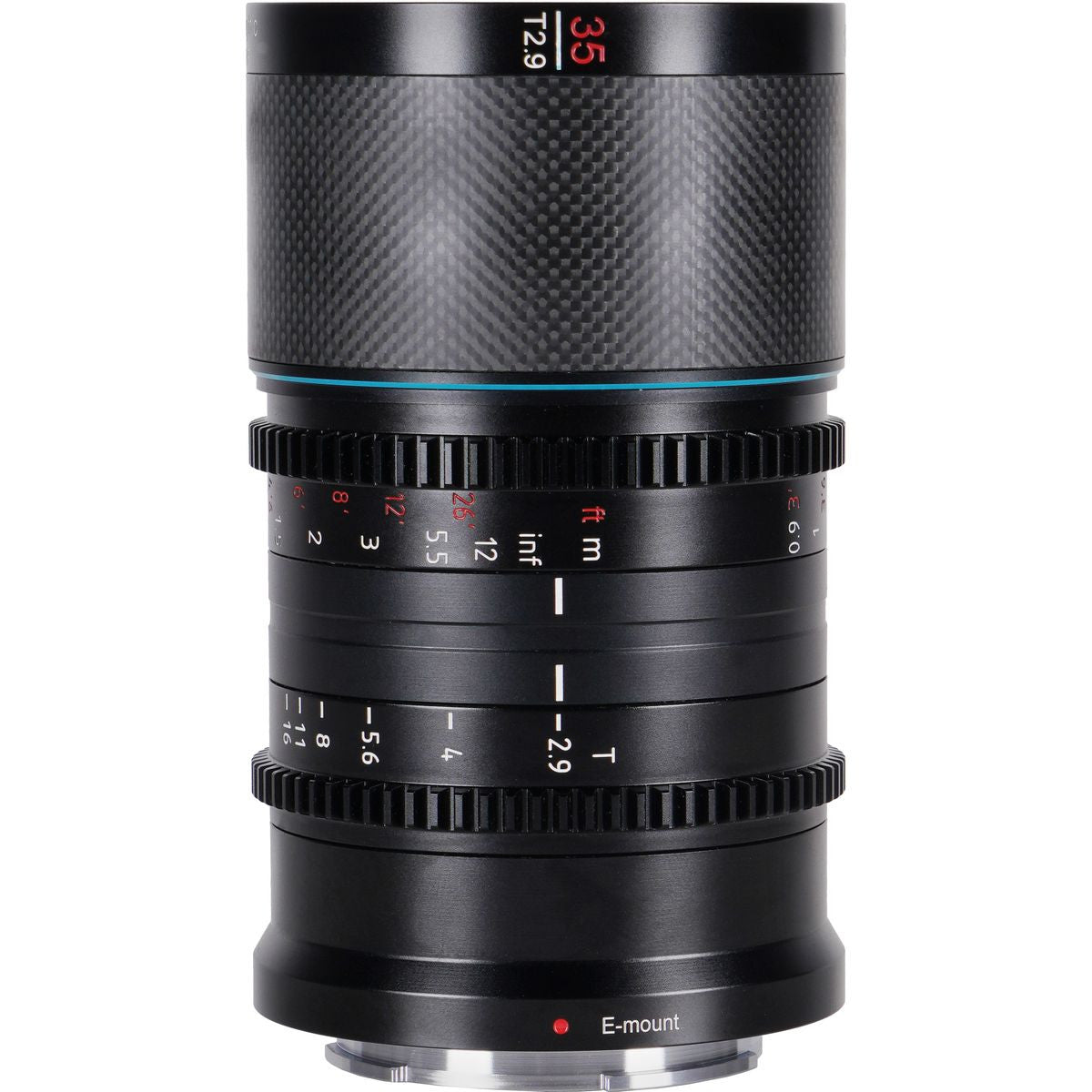 Sirui 35mm T2.9 1.6X Carbon Fiber FullFrame Anamorphic dl Mo