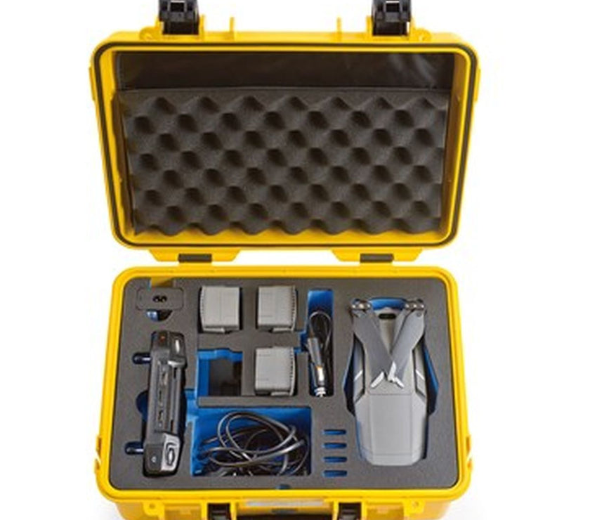 B&W Type 4000 For DJI Mavic 2 (Pro/Zoom) Fly More Kit Yellow