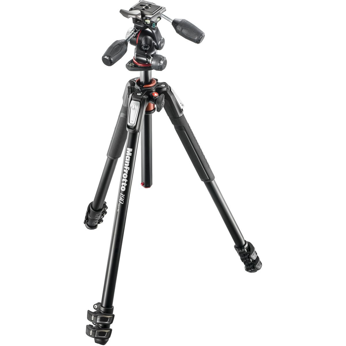 Manfrotto 190 Alu 3 Section Kit 3W Head