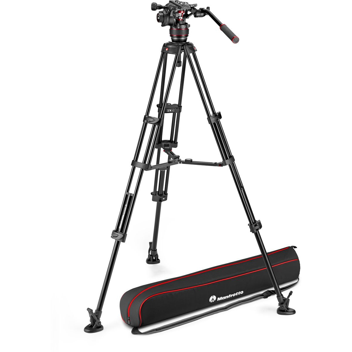 Manfrotto Nitrotech 608 + Alu Twin MS