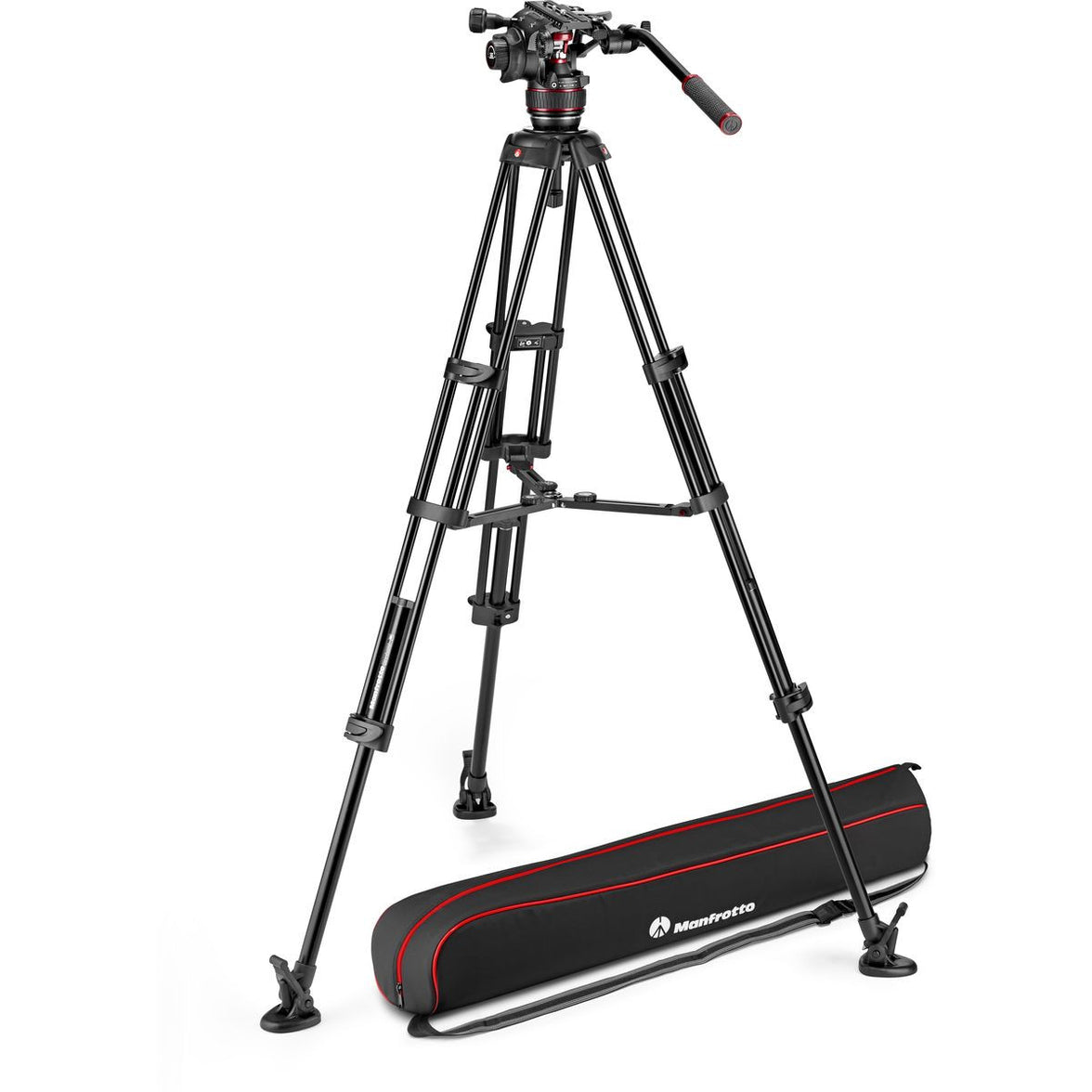 Manfrotto Nitrotech 608 + Alu Twin MS