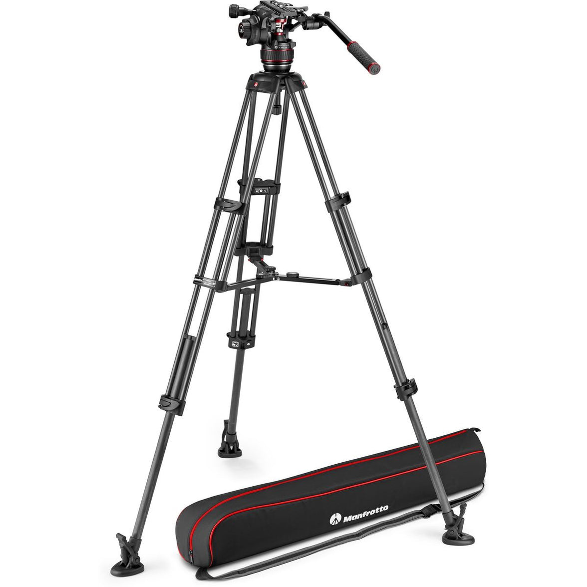 Manfrotto Nitrotech 608 + CF Twin MS