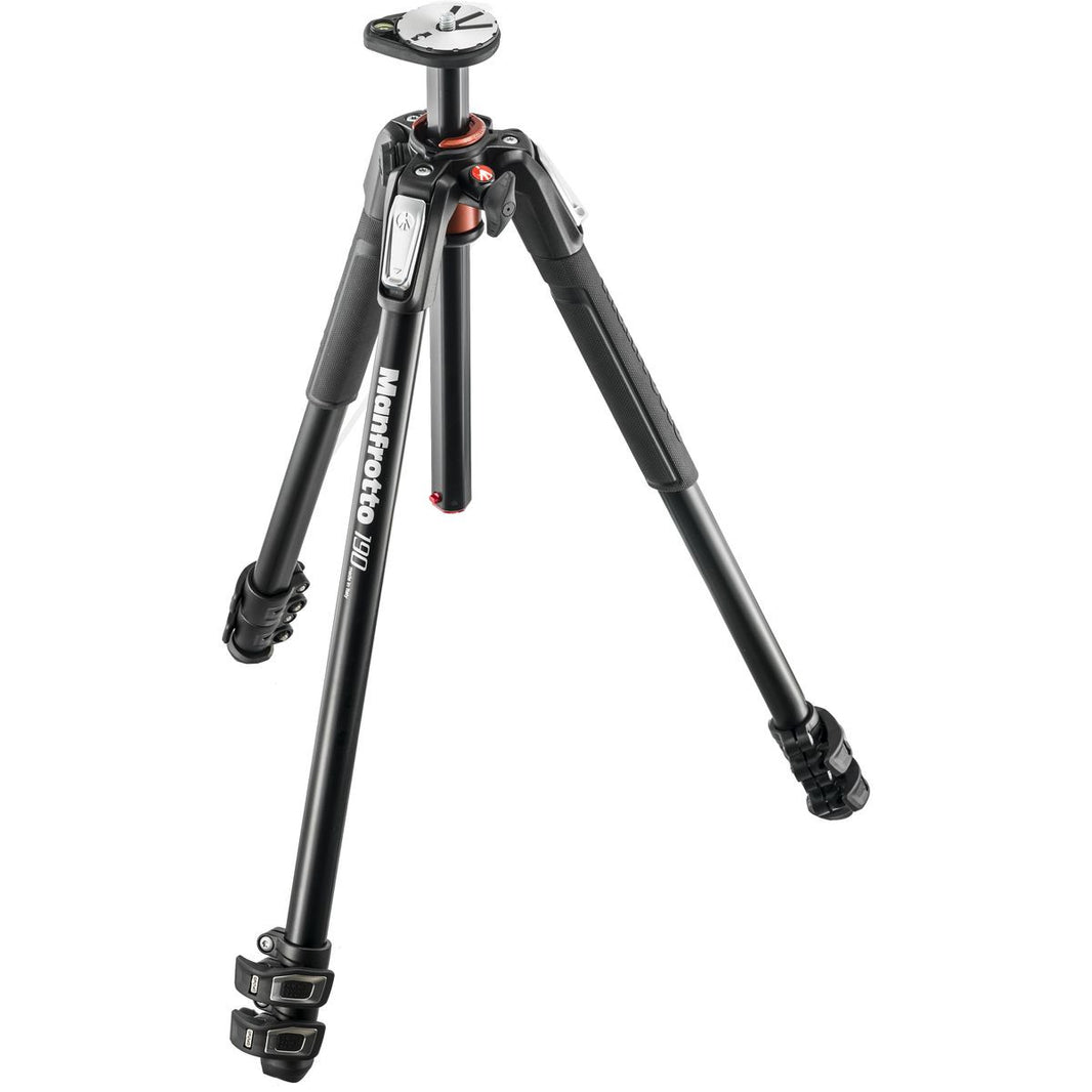 Manfrotto 190 Alu Tripod 3-S Horiz Col