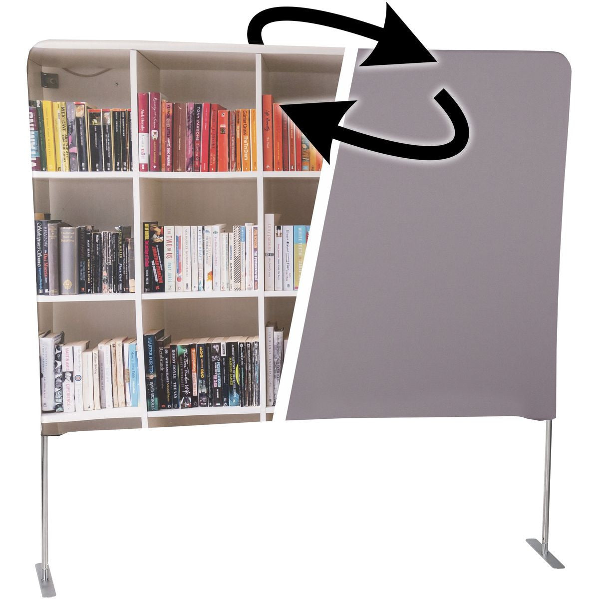 Manfrotto VC Background Grey/Bookcase