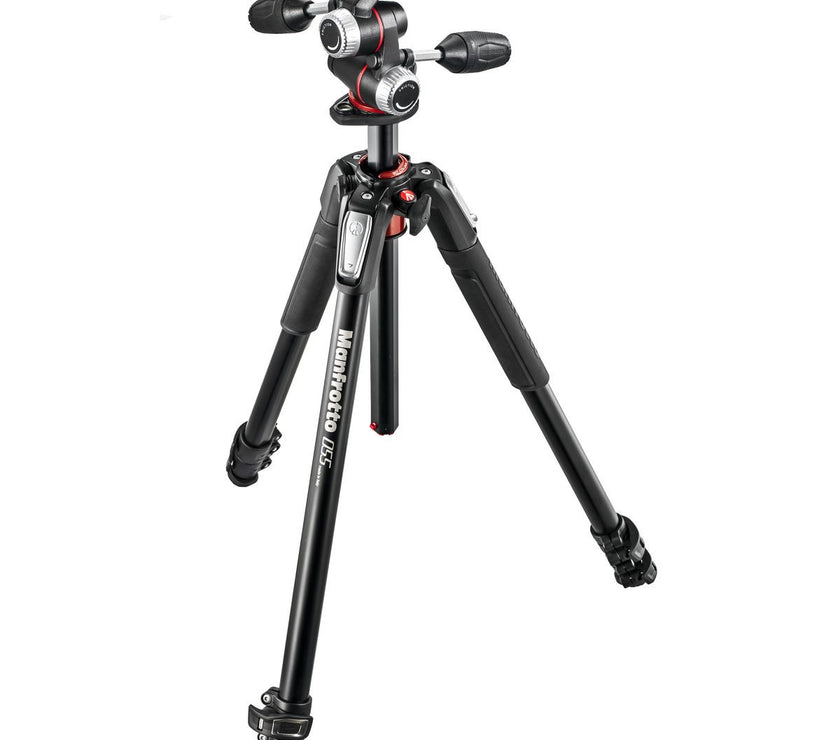 Manfrotto 055 Alu 3-S Kit 3W Head