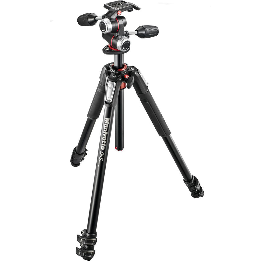 Manfrotto 055 Alu 3-S Kit 3W Head