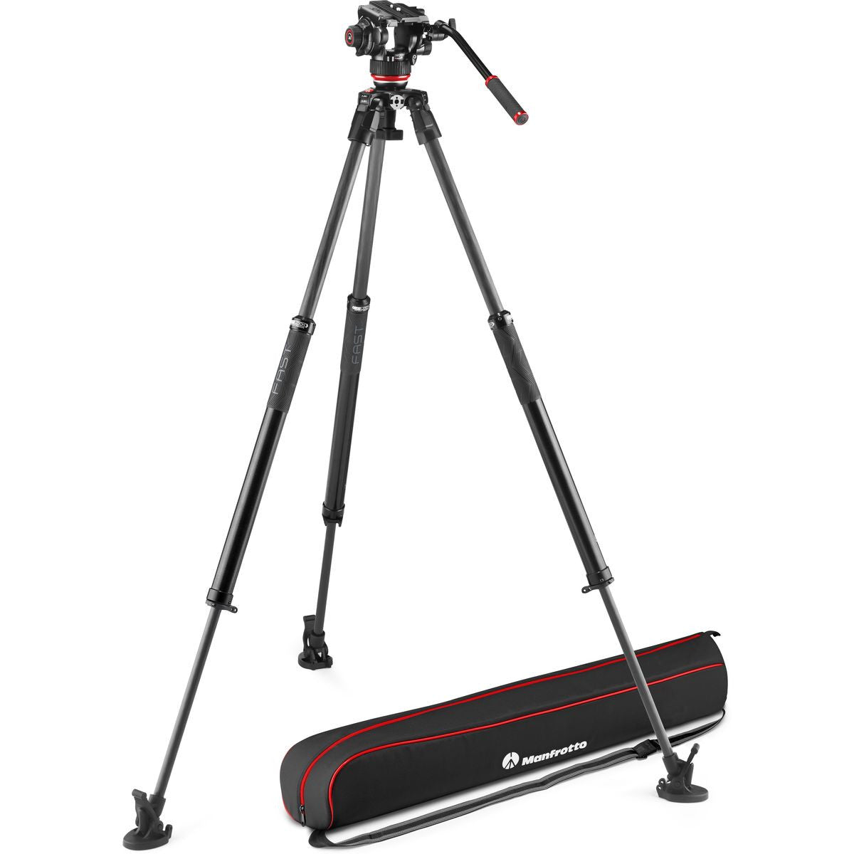 Manfrotto 504X & CF Fast Sing Leg Tripod