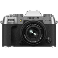 Fujifilm X-T50 zilver  + XC 15-45mm F3.5-5.6 OIS PZ 