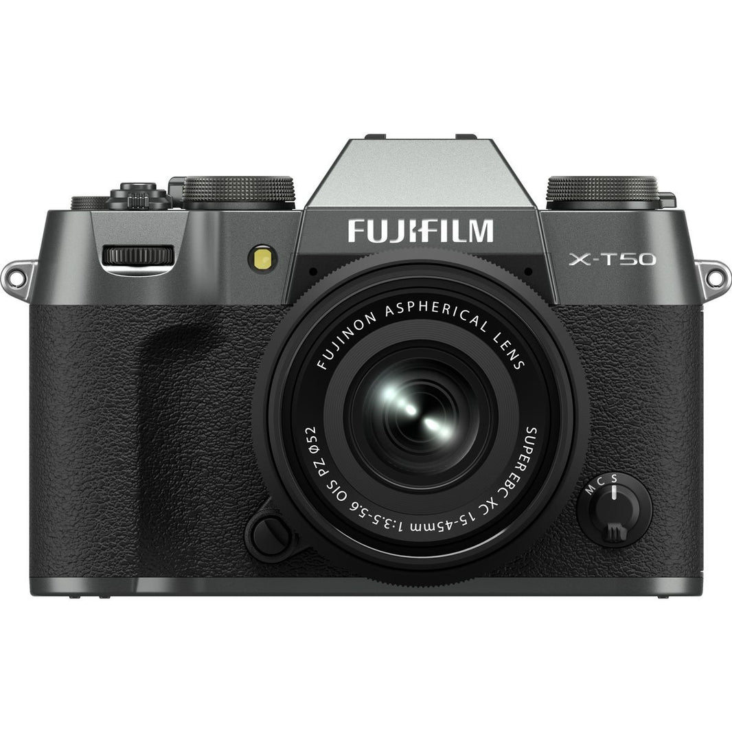 Fujifilm X-T50 Charcoal Silver  + XC 15-45mm F3.5-5.6 OIS PZ 