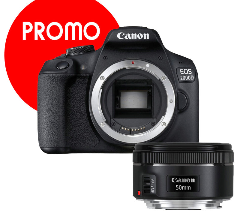 Canon EOS 2000D + Canon EF 50mm F1.8 STM