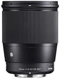 Sigma 16mm f/1.4 DC DN (C) Nikon Z-Mount