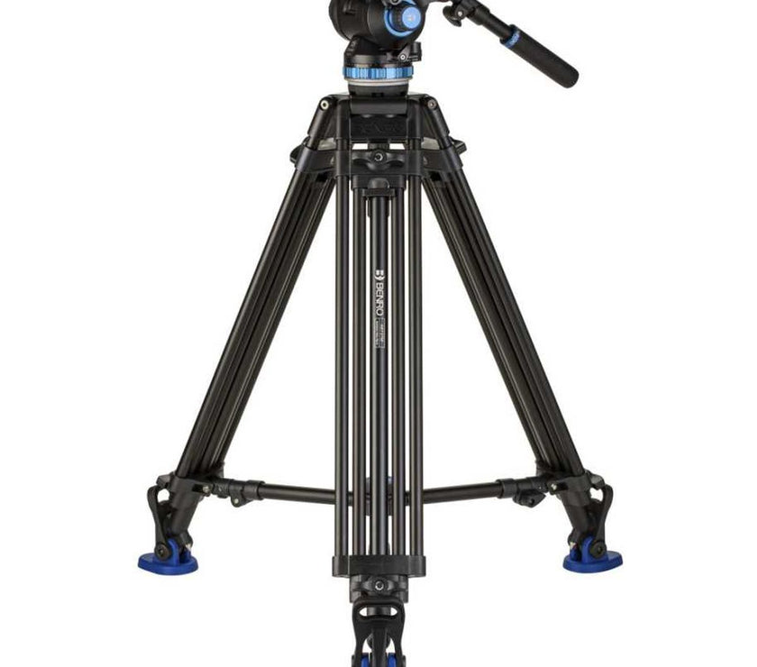 Benro A673TM Aluminium Dual Tube Videostatief w/ S8PRO Videokop (A673TMBS8PRO)