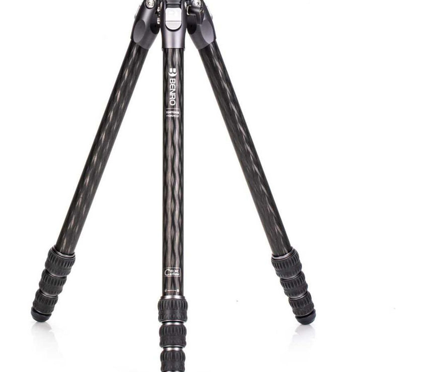 Benro Tortoise Carbon Tripod 24C w/ Leveling Base (TTOR24CLV)