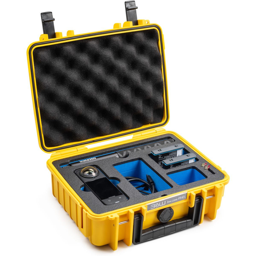 B&W Action Case PP.41 For Insta360 X4 - Yellow