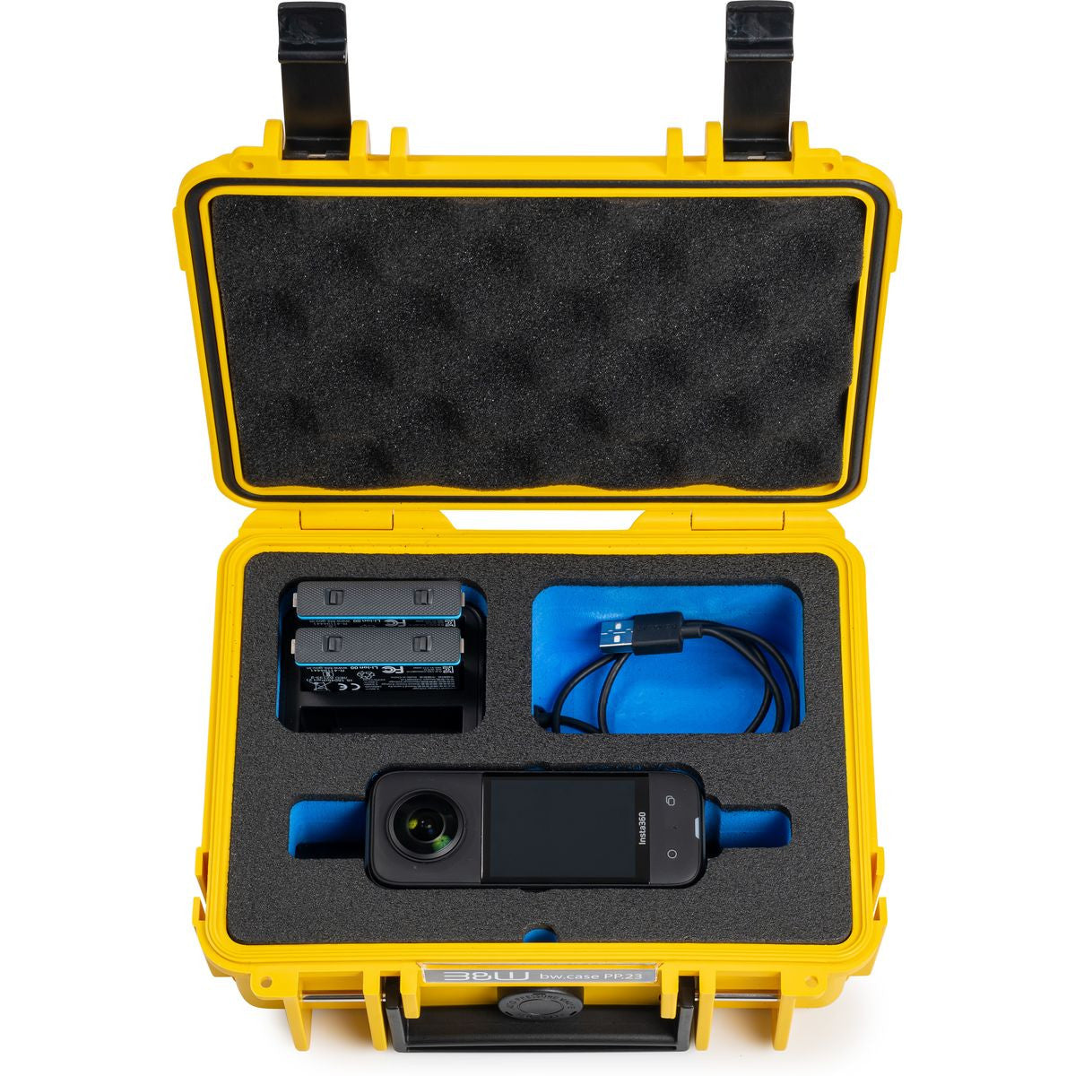 B&W Action Case PP.23 For Insta360 X3 - Yellow