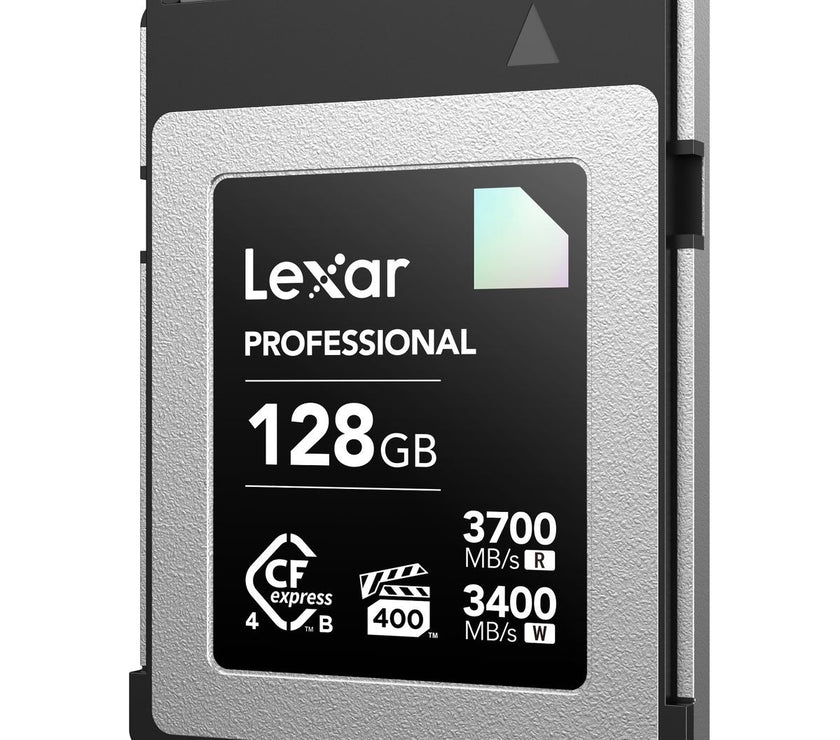 Lexar CFexpress Pro 4.0 Type B Diamond Series 128GB - R3700/W3400MB/s - VPG400