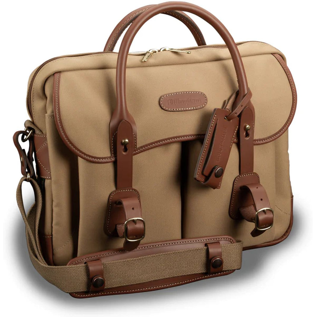 Billingham Thomas Brief Case - Khaki/Tan