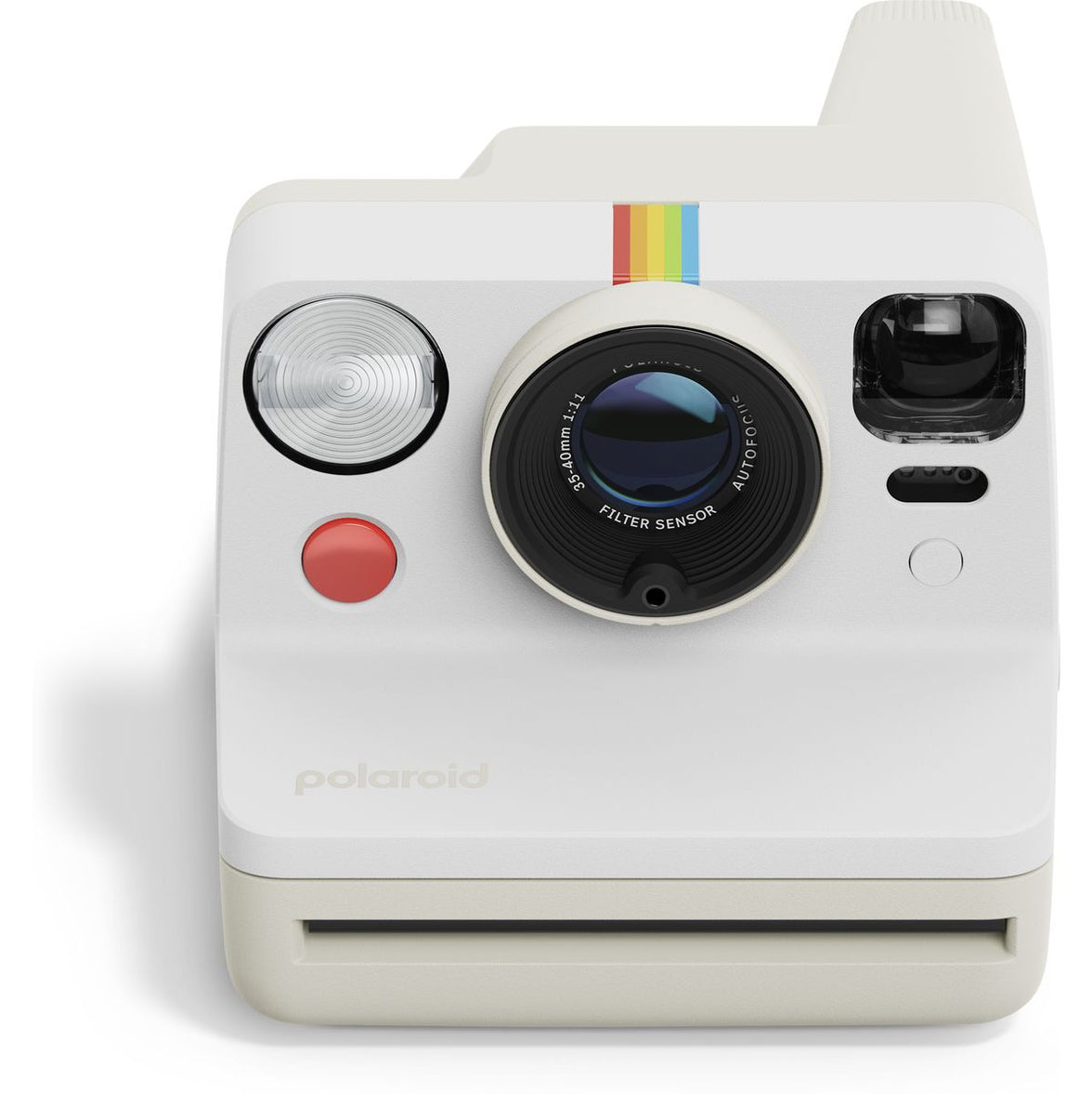 Polaroid Now Gen 3 Pebble White + Colour Film Bundle (8 Photos)