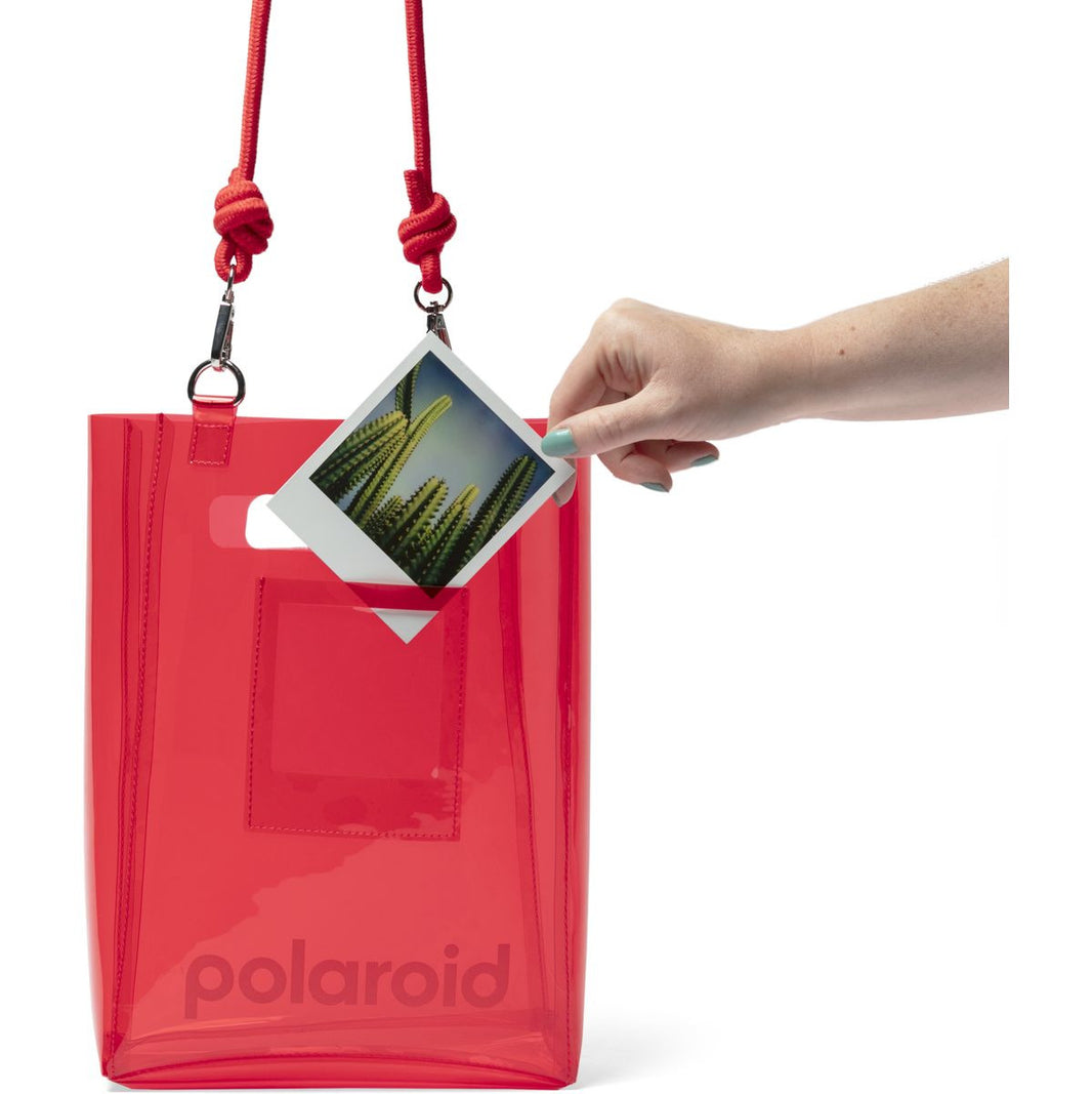 Polaroid Recycled Tpu Bucket Bag - Red