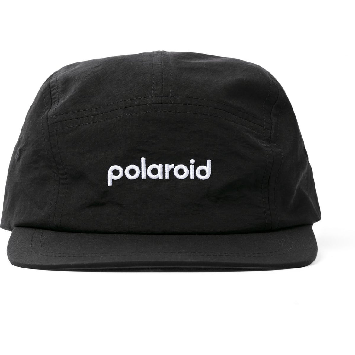 Polaroid 5 Panel Cap - Black