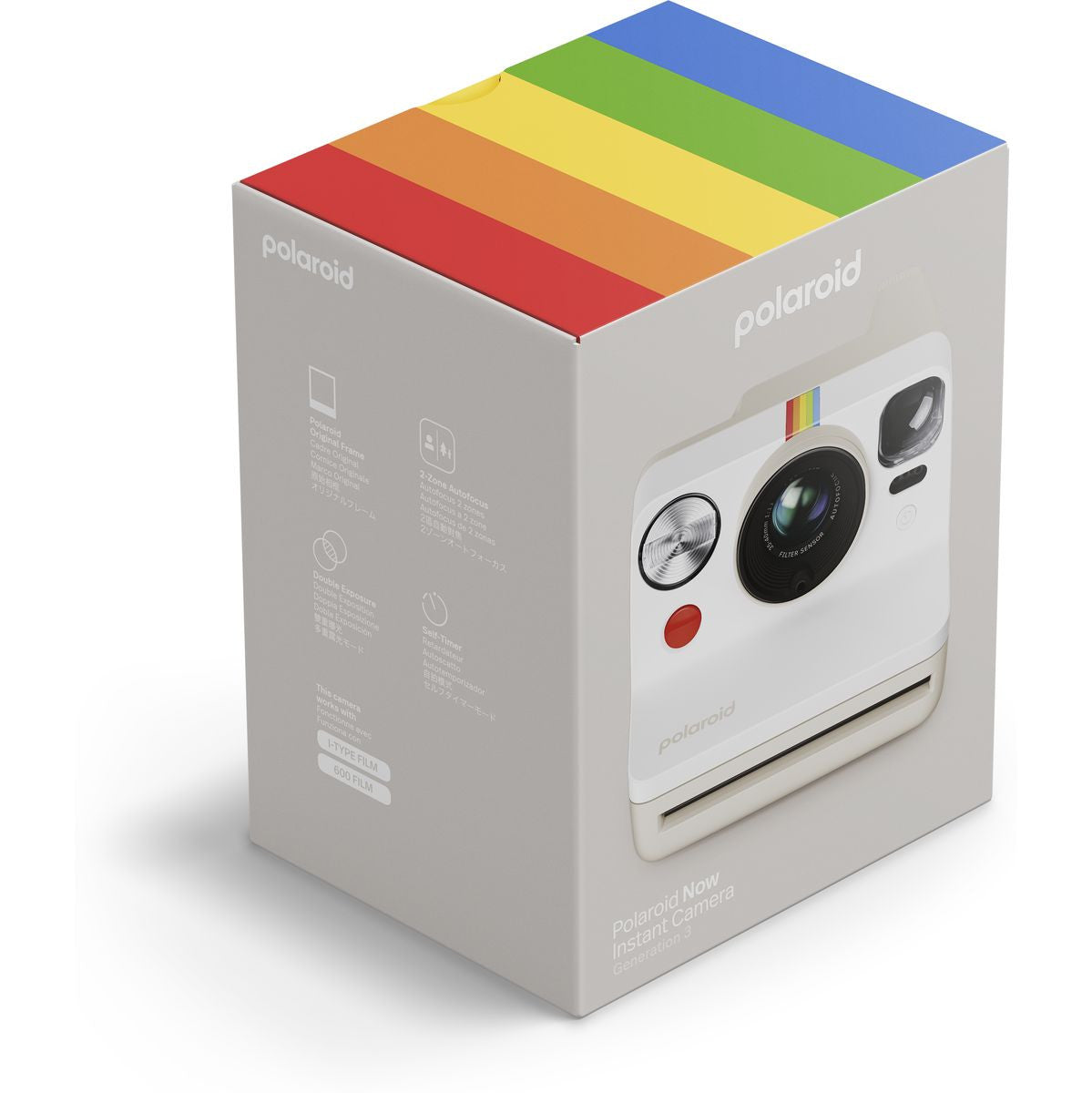 Polaroid Now Generation 3 - Pebble White