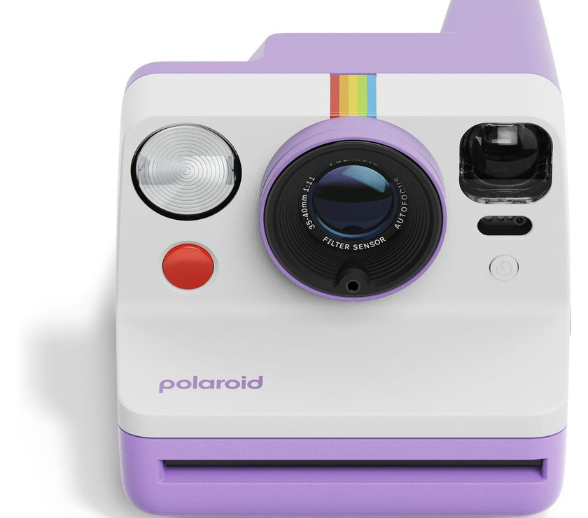 Polaroid Now Gen 3 Purple + Colour Film Bundle (8 Photos)