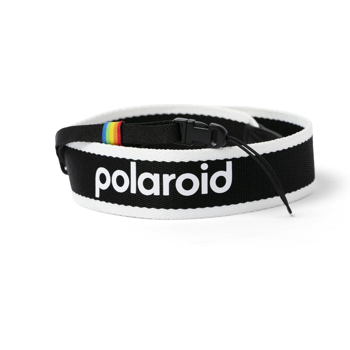 Polaroid Flat Strap - Black & White