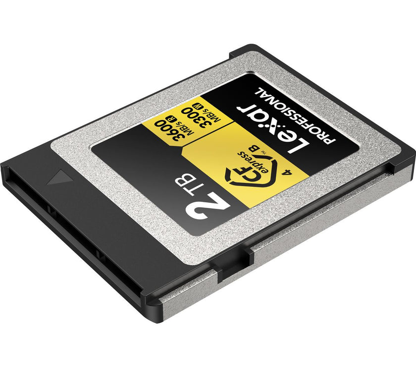 Lexar CFexpress Pro Type B Gold 4.0 Series 2TB - R3600/W3300MB/s