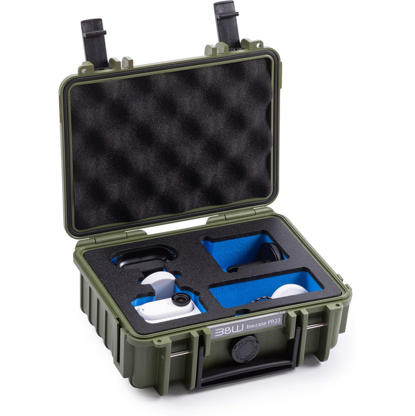B&W Action Case PP.23 For Insta360 Go 3 - Bronze Green