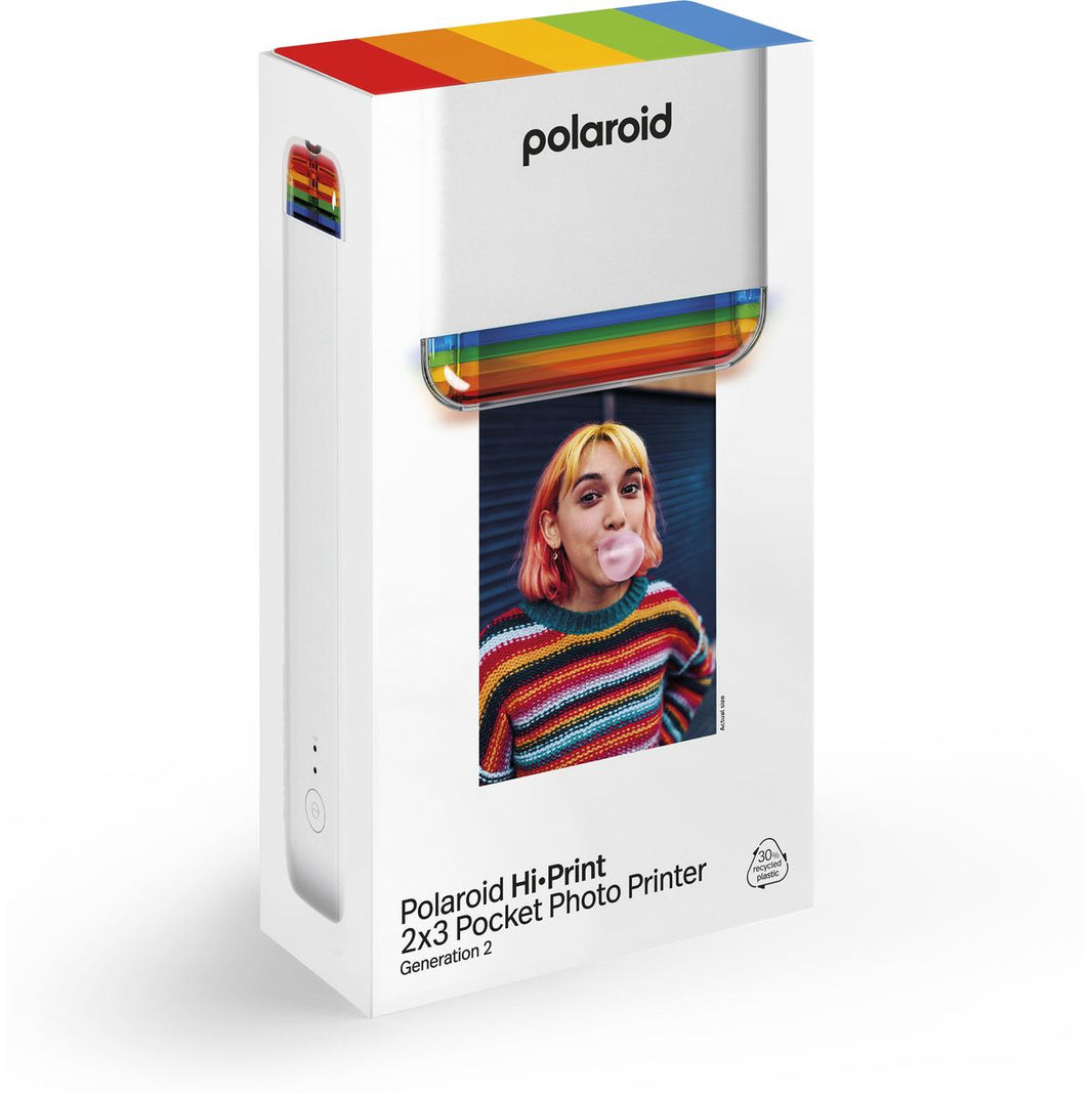 Polaroid Hi-Print 2x3 Pocket Photo Printer Gen 2 - White