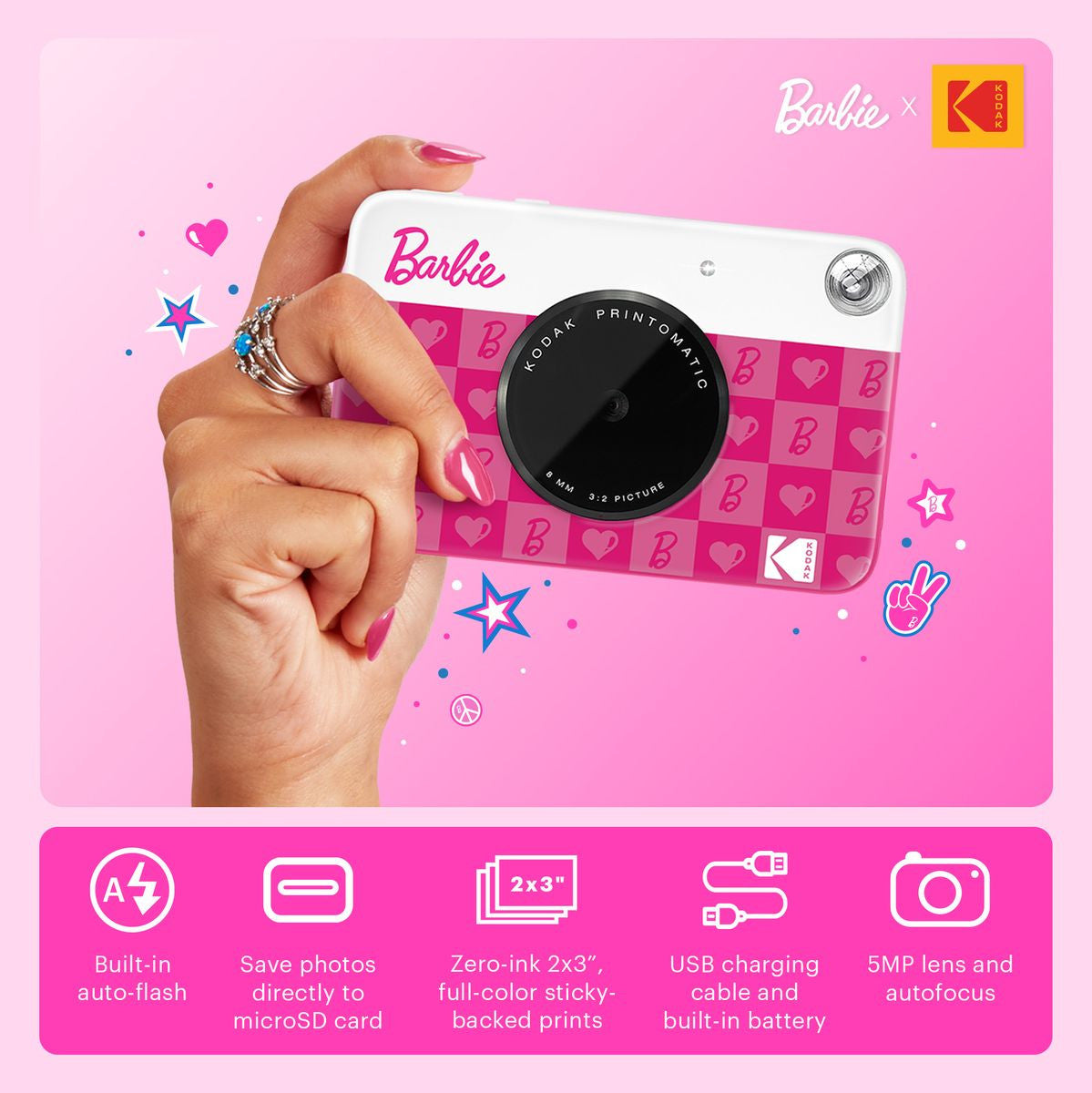Kodak Printomatic Barbie Camera 1