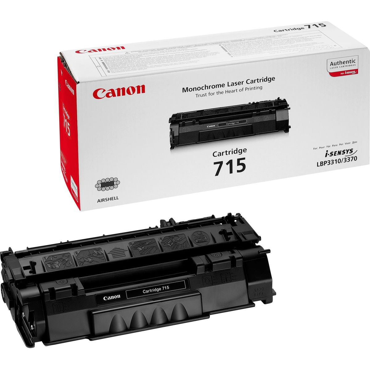 Canon CRG 715 Toner Cartridge Black Standard Capacity