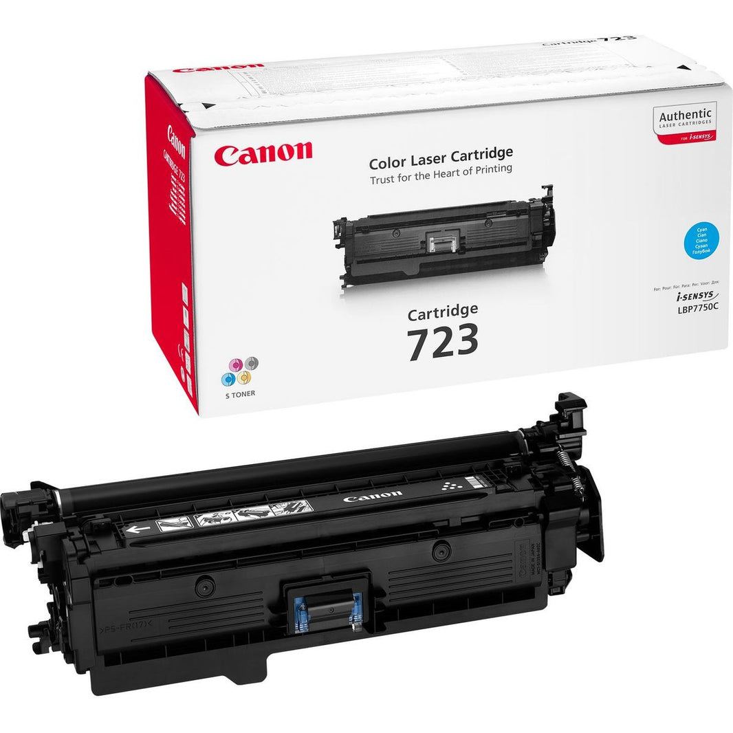 Canon 723 Toner Cartridge Cyan Standard Capacity 8.500 Pages